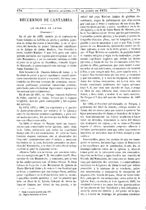 Enrique de Leguina, Recuerdos de Cantabria, 1875