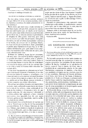 Teresa Bentzon, Las sociedades comunistas en los Estados-Unidos, 1875