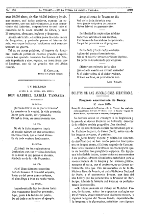 [Boletines, miscelánea...], 1875