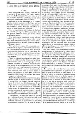 César Oger, La verdad sobre la recomposición de las imágenes, 1875