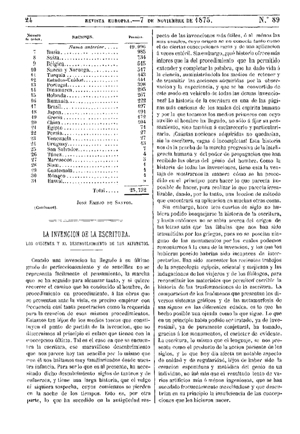 Alfredo Maury, La invención de la Escritura, 1875