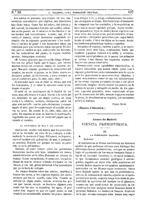 Juli&aacute;n Vilanova, Ciencia prehist&oacute;rica, 1875